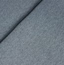 RESTSTÜCK 0,40m !!! - Bio Jersey - Summer Mélange - blue navy/meringa - A85/A17 - Albstoffe - Hamburger Liebe