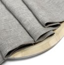 RESTSTÜCK 50cm !!! - Leinen - Georgio - grey melange