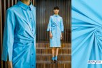 Baumwoll Popeline - stone washed - turquoise - Fibremood No. 27