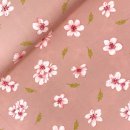 B-WARE !!! - RESTSTÜCK 3,30m !!! - Modal Jersey - Cherry Blossom - light rose