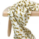 Musselin - African Panther - ocre - Springtime