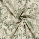 Musselin - Dschungel - grün