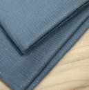 Musselin - Lurex Streifen - dusty blue