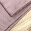 Musselin - Lurex Streifen - old rose