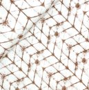 Musselin - Misty Triangles - camel brown