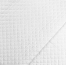 Musselin - Stepper - Raute klein - offwhite