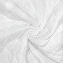 RESTSTÜCK 70cm !!! - Musselin - Stepper - Big - uni - weiß