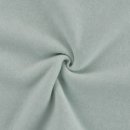 Bio Baumwoll Fleece - uni - mint melange