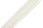 Paspelband unelastisch - Satin - creme - 10 mm