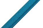 Paspelband unelastisch - Satin - petrol - 10 mm