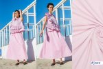 Baumwoll Popeline - stone washed - pink - Fibremood No. 33