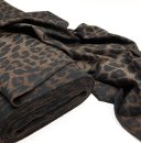 Hosenstoff Viskosestretch - Ponti roma - animal print brown