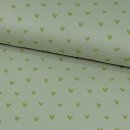 Ripp Jersey - Herzen - Two Tone - dusty green