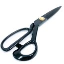 Carbon Schere - 22 cm - schwarz