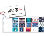 SHIELD PRO Panel - Winter - eckige Masken - Albstoffe - Hamburger Liebe