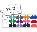 SHIELD PRO Panel - Structure - runde Masken - Albstoffe - Hamburger Liebe