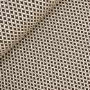 Bio Jacquard Jersey - 3D Shippou Knit - meringa/brown - Sakura - Hamburger Liebe - Albstoffe