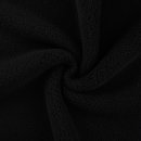 RESTSTÜCK 0,70m !!! - Soft Curly Plüsch - Fedi - black