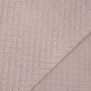 Musselin Stepper - Raute klein - Punkte gold - rosa