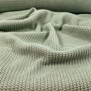 RESTSTÜCK 1,40m !!! - Baumwoll Strick - mint