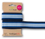 Bio Stripe Me - College Col. 50 - blue navy/bluette/meringa/azzuro - Life Loves You - Hamburger Liebe