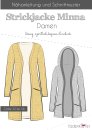 Papierschnittmuster - Strickjacke Minna - Damen - Fadenkäfer