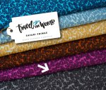 Bio Jacquard - Safari Fringe - A55/A18 - ortensia/bordeaux - Travel the World - Hamburger Liebe - Albstoffe