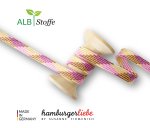 Bio Flachkordel - Twist Me - Plaid - 1,5 cm - Col.13 - Albstoffe - Hamburger Liebe