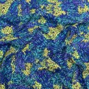 Viskose - Farbensturm - royal/lime