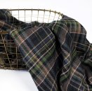 Viskose - Check Lurex - old rose/khaki