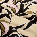 Viskose Popeline - Piera - sand/rose/black