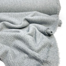 RESTSTÜCK 90cm !!! - Viskose Strick - Soft Waffle - grey