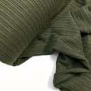 RESTSTÜCK 50cm !!! - Viskose Strick - gerippt - khaki