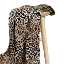 RESTSTÜCK 0,80m !!! - Viskose Twill - Makeda - beige/schwarz