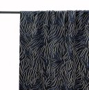 Viskose - Zebra - marine