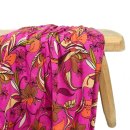 Viskosejersey - Florina Flowers - fuchsia