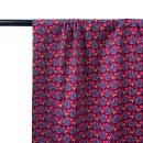 Bio Baumwoll Satin - Petit Calyx - Col. 01 - Glossy - Hamburger Liebe - Albstoffe