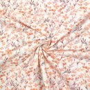 RESTSTÜCK 0,80m !!! - Jersey - Zweige - orange