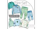 Papierschnittmuster - Baby Set Boy - Kinder- Kibadoo