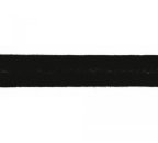 Schrägband - Musselin - 20mm - black