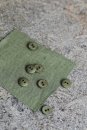 Knopf Cotton - Curb - 11mm - olive green - Mind the Maker