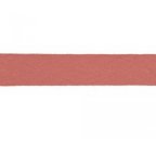 Schrägband - Musselin - 20mm - dark salmon