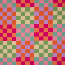 Leichter Canvas - Multicolour Blocks - gelb/flieder/grün