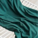 RESTSTÜCK 0,80m !!! - Derby Ribbed Jersey mit TENCEL™ - emerald - MeetMilk