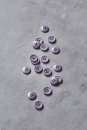 Knopf Corozo - Dish - 15 mm - purple haze - meetMilk