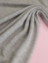 Merino Strick Jersey mit TENCEL™ - Miles - light grey melange - MeetMilk