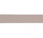 Schrägband - Musselin - 20mm - sand