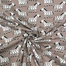 Bio Jersey - Zebra - beige