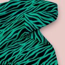 Viskose mit LENZING™ ECOVERO™ Fasern - Zebra - jolly green/black - Mind the Maker